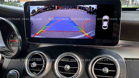 Màn hình DVD Android xe Mercedes C Class W205 (C200/ C250/ C300) 2015 - nay | Màn hình nguyên khối Flycar